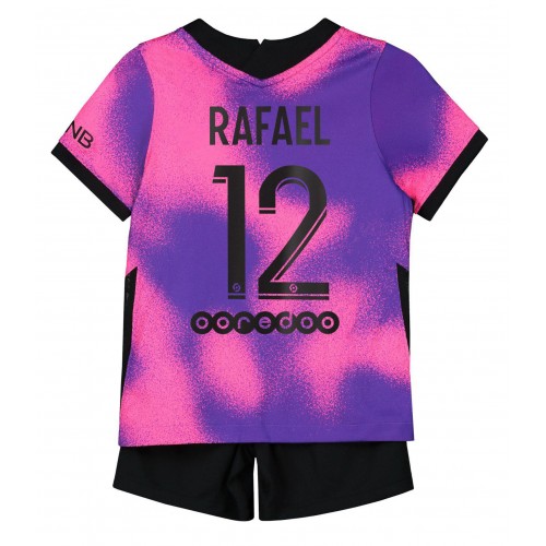 Paris Saint-Germain PSG Dres Rafinha 12 Dječji Fourth Jordan 2021 Kratkih Rukava Paris Saint-Germain PSG Dres Rafinha 12 Dječji Fourth Jordan 2021 Kratkih Rukava